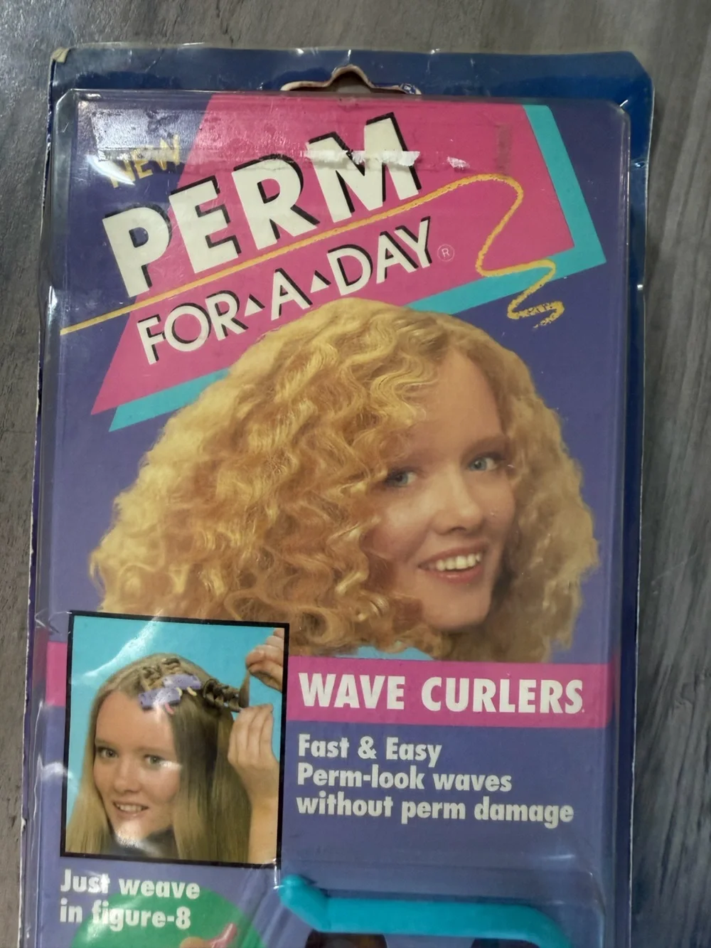 Perm For A Day Vintage Wave Curlers Hair Styling Set - New